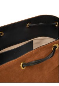 Pinko - PINKO Torebka Secchiello Classic PE 25 PLTT 104305 A2CC Brązowy. Kolor: brązowy. Materiał: skórzane, zamszowe