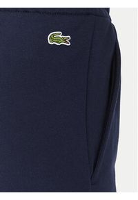 Lacoste Spodnie dresowe XF5268 Granatowy Regular Fit. Kolor: niebieski. Materiał: bawełna #4