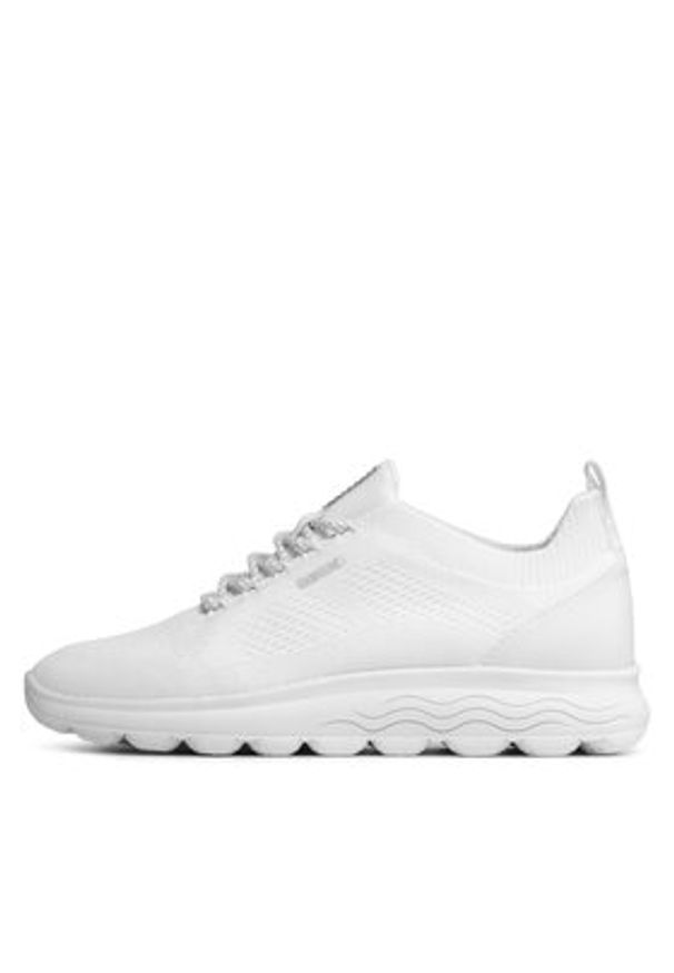 Geox Sneakersy D Spherica A D15NUA 0006K C1000 Biały. Kolor: biały. Materiał: materiał
