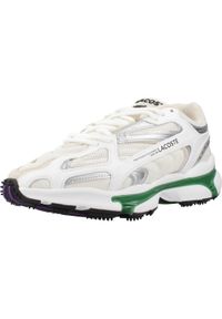 Tenisówki Lacoste Model L003 2k24 Textile Kolor Zielony. Kolor: zielony. Materiał: tkanina, syntetyk