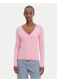Liu Jo Sweter WA6282 MS49I Różowy Regular Fit. Kolor: różowy. Materiał: wiskoza #1