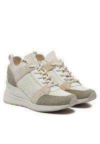 MICHAEL Michael Kors Sneakersy Georgie Knit Trainer 43T4GEFS2D Beżowy. Kolor: beżowy. Materiał: skóra #5