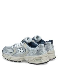 New Balance Sneakersy GR530KA Srebrny. Kolor: srebrny. Materiał: materiał #3