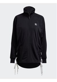 Adidas - adidas Bluza Always Original Laced HK5071 Czarny Relaxed Fit. Kolor: czarny. Materiał: syntetyk #4