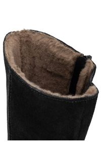 Rieker Kozaki 78851-00 Czarny. Kolor: czarny. Materiał: skóra, zamsz #6