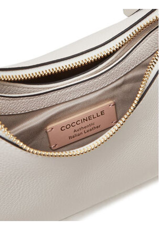 Coccinelle Torebka M50 Bohema Grana Double E1 M50 13 03 01 Écru. Materiał: skórzane
