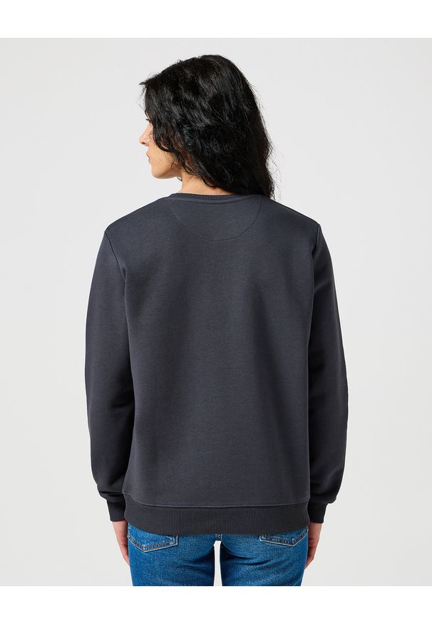 Wrangler - DAMSKA BLUZA WRANGLER REGULAR SWEAT FADED BLACK 112356510