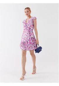 DKNY Sukienka codzienna DD3AI622 Różowy Regular Fit. Okazja: na co dzień. Kolor: różowy. Materiał: syntetyk. Typ sukienki: proste. Styl: casual #2