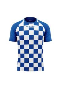 Koszulka Givova Dama Interlock L. Kolor: biały, niebieski, wielokolorowy. Sport: fitness, piłka nożna #1