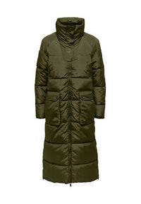 only - ONLY Płaszcz zimowy Nora 15294315 Zielony Regular Fit. Kolor: zielony. Materiał: syntetyk. Sezon: zima