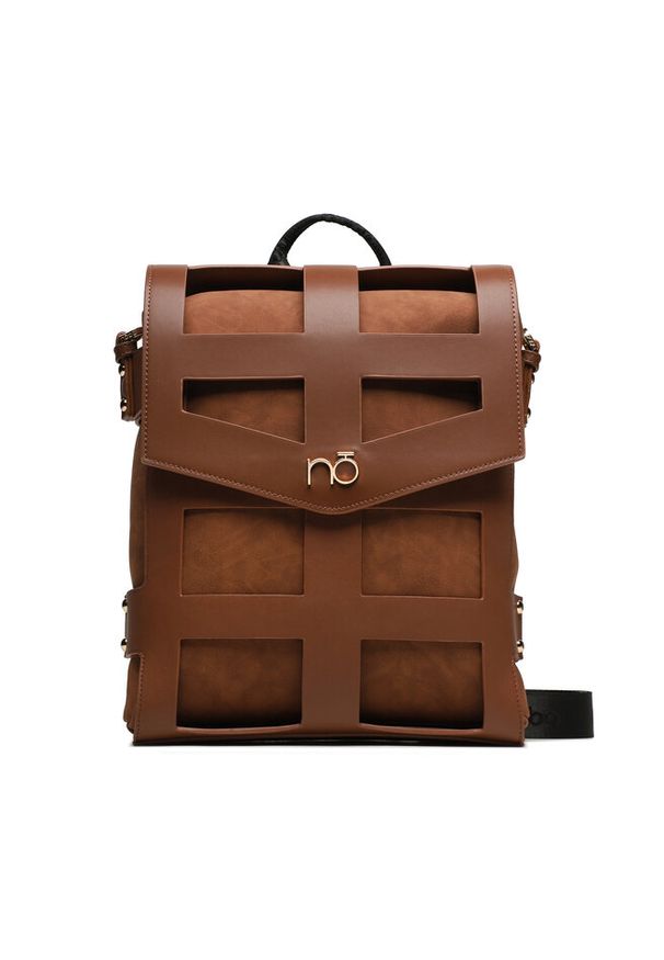 Plecak Nobo. Kolor: brązowy
