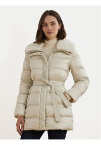 Lauren Ralph Lauren - LAUREN RALPH LAUREN Kurtka puchowa 297957500002 Écru Regular Fit. Materiał: syntetyk