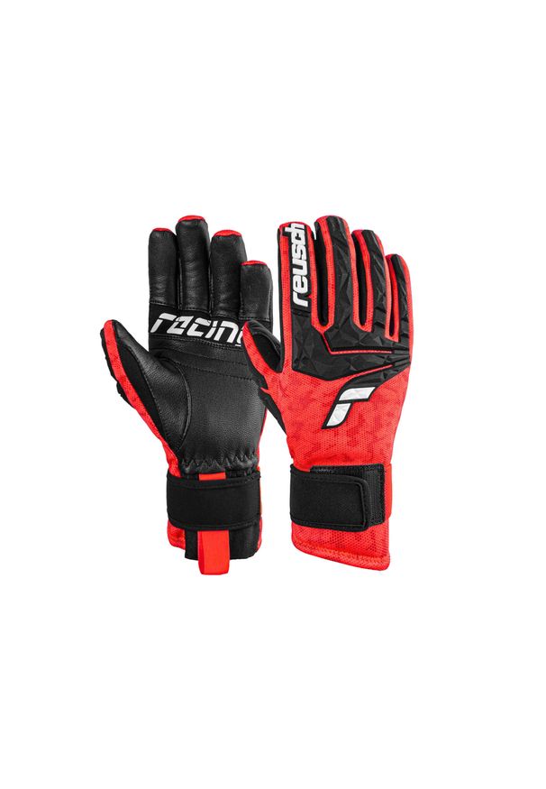 Rękawice Reusch World Cup Warrior Neo. Kolor: czarny, czerwony, wielokolorowy. Sezon: zima. Sport: narciarstwo