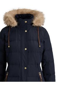 Lauren Ralph Lauren - LAUREN RALPH LAUREN Płaszcz zimowy 297957509008 Granatowy Regular Fit. Kolor: niebieski. Materiał: syntetyk. Sezon: zima