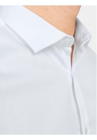 Jack & Jones - Jack&Jones Koszula Parma 12097662 Biały Super Slim Fit. Kolor: biały. Materiał: bawełna #7