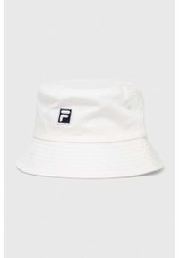Fila kapelusz bawełniany kolor biały bawełniany. Kolor: biały. Materiał: bawełna #1
