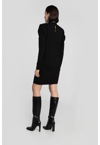 Madnezz - Sukienka Valentina - czarna. Kolor: czarny. Długość: mini #4