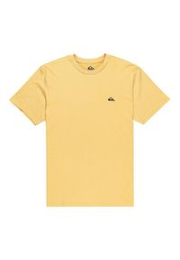 Quiksilver T-Shirt EQYZT07711 Beżowy Regular Fit. Kolor: beżowy. Materiał: bawełna #6