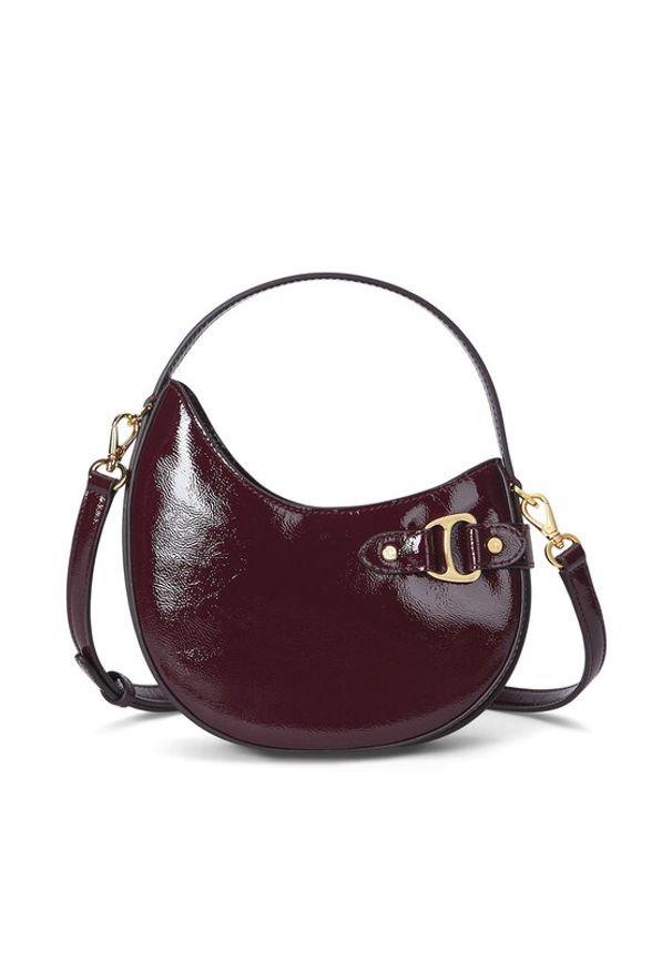 Lauren Ralph Lauren - LAUREN RALPH LAUREN Torebka 431P04070002 Bordowy. Kolor: czerwony. Materiał: skórzane