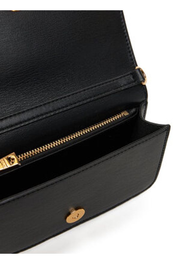 Love Moschino - LOVE MOSCHINO Torebka JC5643PP1MLB0000 Czarny. Kolor: czarny. Materiał: skórzane