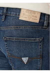 Guess Jeansy M6YAS2 D1475 Niebieski Slim Tapered Fit. Kolor: niebieski #2