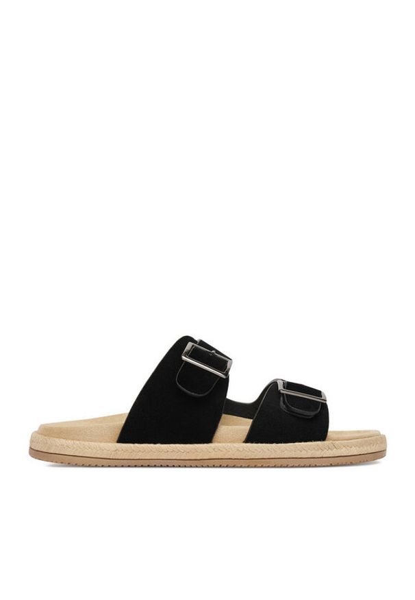 Quiksilver Klapki CEO-CROSSJACK-01 Czarny. Kolor: czarny. Materiał: materiał