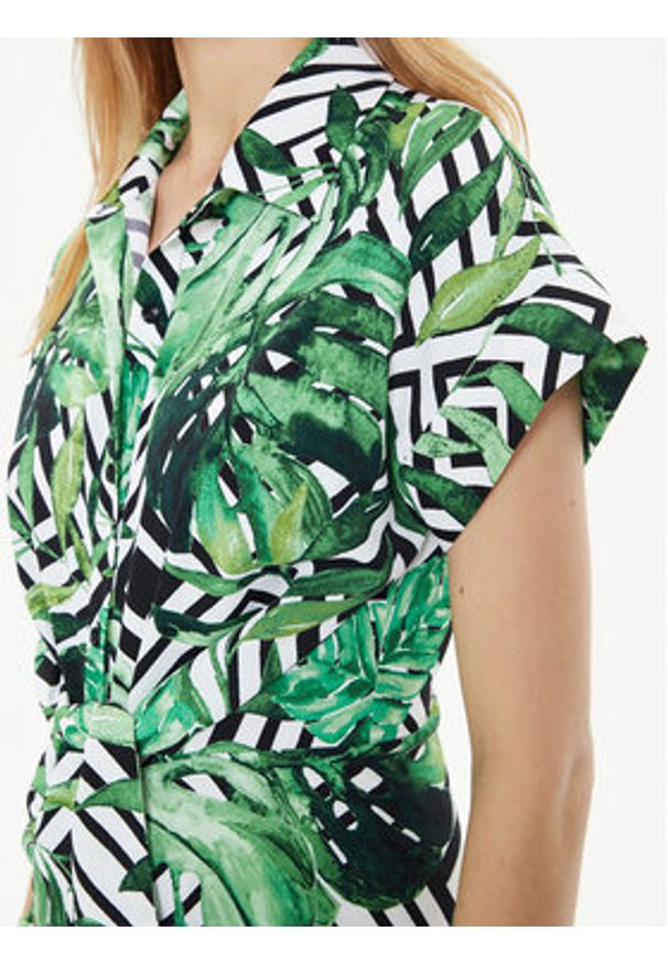 Joseph Ribkoff Sukienka letnia 242033 Zielony Regular Fit. Kolor: zielony. Materiał: syntetyk. Sezon: lato