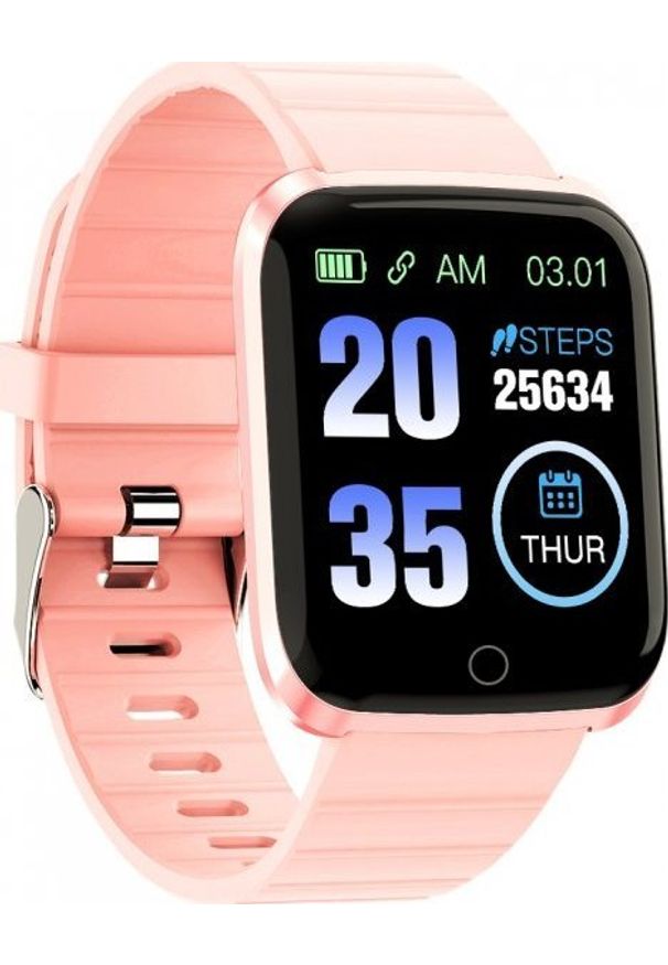 Smartwatch Denver SW-152 Różowy (SW-152R). Rodzaj zegarka: smartwatch. Kolor: różowy