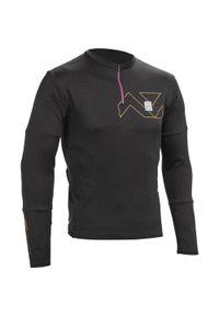 Koszulka rowerowa LEATT Jersey MTB Trail 4.0. Kolor: czarny. Materiał: jersey