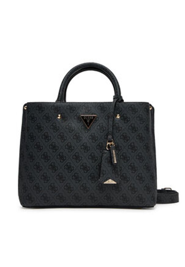 Guess Torebka Meridian II HWSG69 74060 Szary. Kolor: szary. Materiał: skórzane