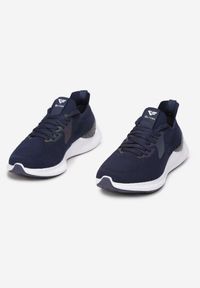 Born2be - Granatowe Buty Sportowe Phiosesis. Nosek buta: okrągły. Kolor: niebieski. Materiał: jeans, materiał. Szerokość cholewki: normalna #4