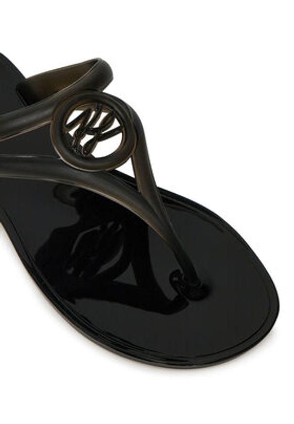 Karl Lagerfeld - KARL LAGERFELD Japonki Jelly Thong KL80007A Czarny. Kolor: czarny