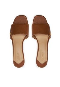 Lauren Ralph Lauren Klapki 802925259003 Brązowy. Kolor: brązowy. Materiał: skóra #3