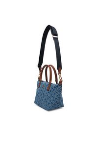 TOMMY HILFIGER - Tommy Hilfiger Torebka Popette Mini Tote Denim Flag AW0AW18612 Niebieski. Kolor: niebieski #2