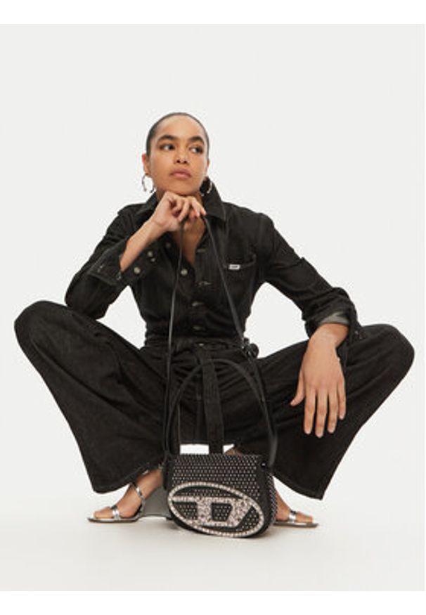 Diesel Torebka X08396 P6321 T8013 Czarny. Kolor: czarny. Materiał: skórzane