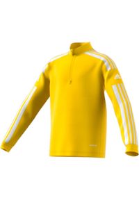 Adidas - Bluza adidas Squadra 21 Jr. Kolor: biały, żółty, wielokolorowy