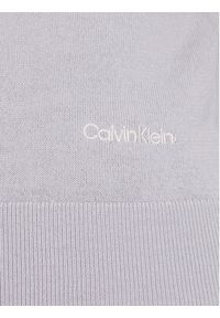 Calvin Klein Golf LV044D371G Fioletowy Regular Fit. Typ kołnierza: golf. Kolor: fioletowy. Materiał: syntetyk #4