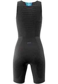 Kombinezon kolarski damski UYN Biking Conceptone. Kolor: czarny. Materiał: poliamid, poliester, elastan. Sport: kolarstwo