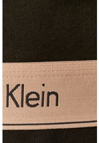 Calvin Klein Underwear - Bluza piżamowa. Kolor: czarny. Materiał: dzianina. Wzór: nadruk #3