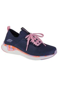 skechers - Buty sportowe Sneakersy dziewczęce, Solar Fuse. Okazja: na co dzień. Kolor: niebieski. Sport: turystyka piesza #1