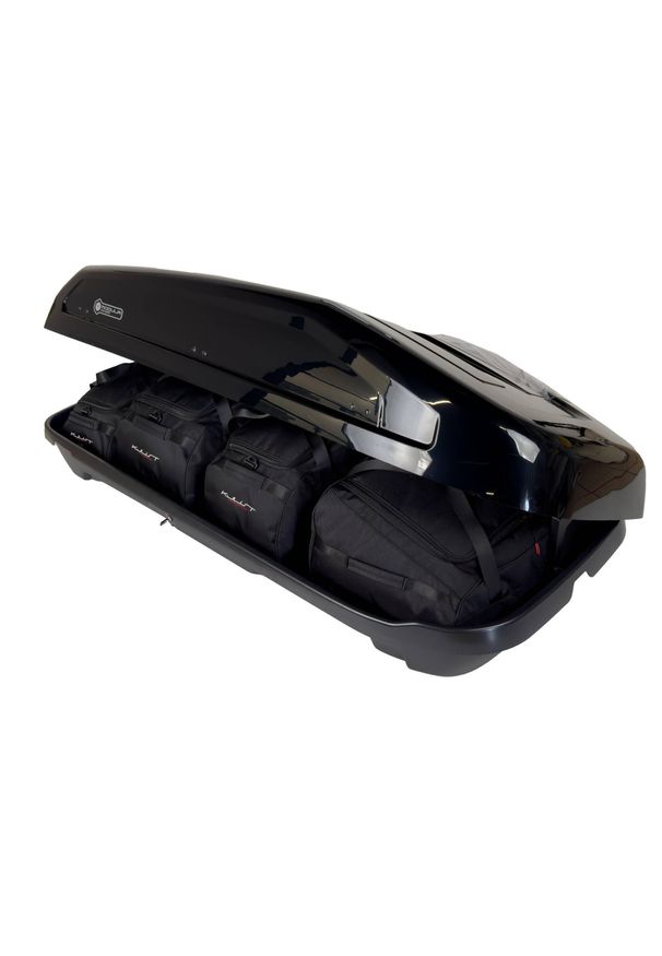 KJUST - Torby Do Boksu Dachowego Modula Evo 470 4Szt Kjust. Kolor: czarny. Styl: sportowy