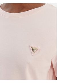 Guess T-Shirt V4YI09 J1314 Różowy Regular Fit. Kolor: różowy. Materiał: bawełna #3