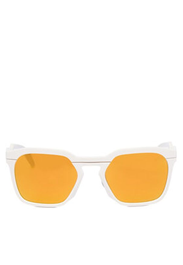 Oakley Okulary przeciwsłoneczne Hstn Sq 0OO9533 95330754 Biały. Kolor: biały