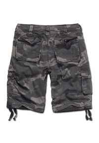 Szorty bushcraft męskie Brandit Urban Legend Vintage Dark Camo. Kolor: zielony, szary, brązowy, wielokolorowy. Długość: krótkie. Sezon: lato