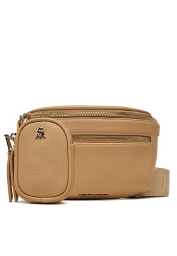 Steve Madden Torebka Bclarke2 SM13001831 Beżowy. Kolor: beżowy. Materiał: skórzane