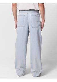 outhorn - Jeansy baggy męskie Outhorn - denim. Kolor: niebieski. Materiał: jeans, denim #2