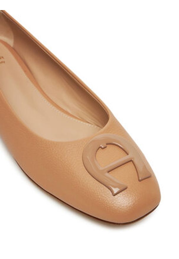 Aigner Baleriny Madeleine 2A 1251300 Brązowy. Kolor: brązowy. Materiał: skóra
