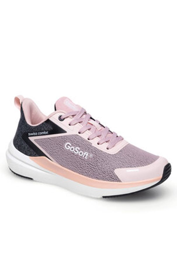Go Soft Sneakersy WP-1234 Różowy. Kolor: różowy. Materiał: materiał