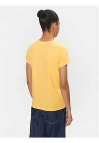 Polo Ralph Lauren T-Shirt 211902403014 Żółty Regular Fit. Typ kołnierza: polo. Kolor: żółty. Materiał: bawełna #4