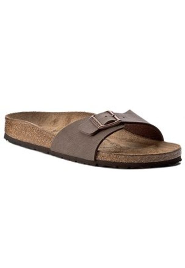 Klapki Birkenstock. Kolor: brązowy